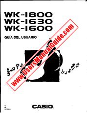 Voir WK-1600 CASTELLANO pdf Mode d'emploi
